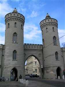 The Nauener Tor in Potsdam, Brandenburg, Germany.