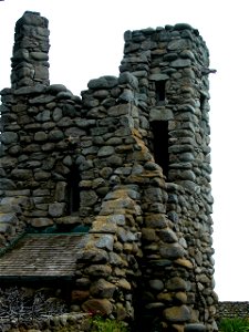 Robinson Jeffers Hawk Tower, Tor House, Carmel, CA 2008 Photo by Celeste Davison