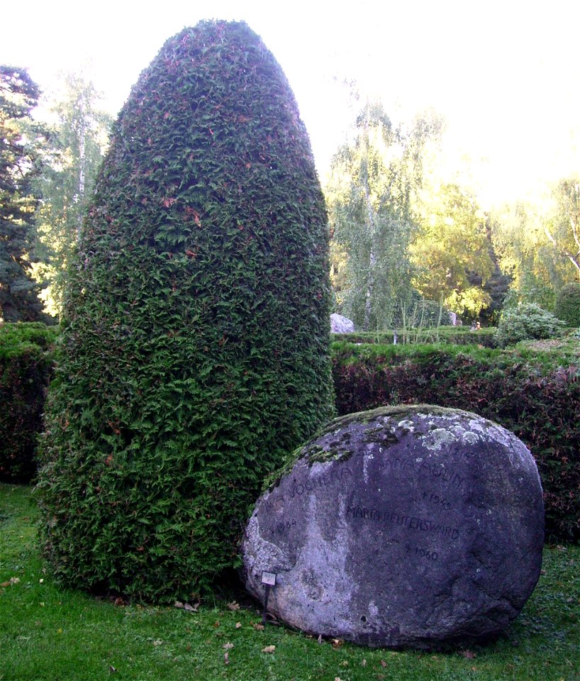 Picture of Tor Aulins grave at Norra begravningsplatsen in Solna