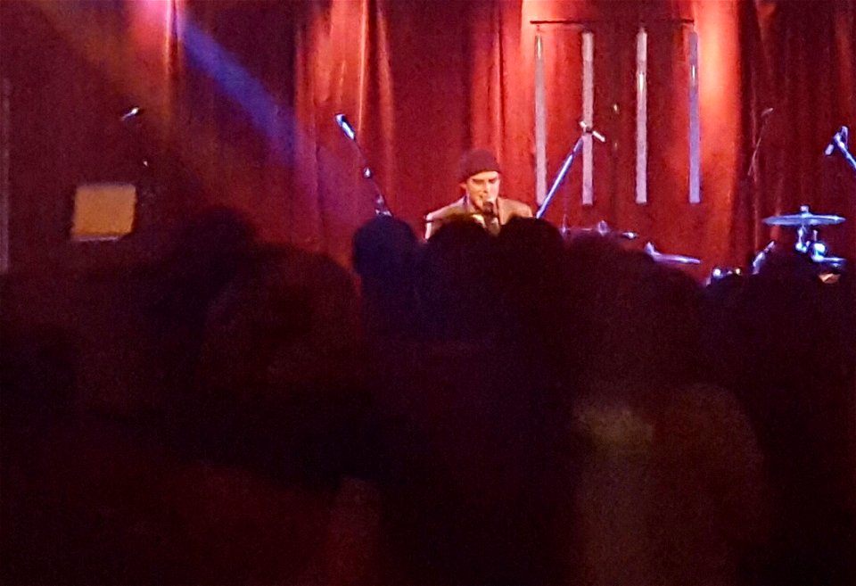 Tor Miller photographed in Montreal, Quebec, Canada inside La Sala Rossa.