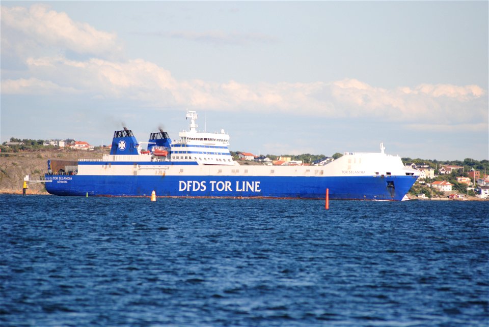 Tor Selandia i Arendal i Göteborgs'hamn