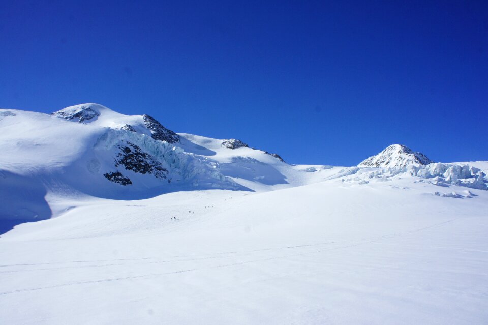 Alpine summit nature