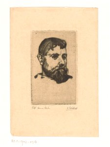 IdentificatieTitel(s): Homme barbu (originele titel op object)Objecttype: prent Objectnummer: RP-P-1942-258Oplage: 8/25Opschriften / Merken: verzamelaarsmerk, verso, gestempeld: Lugt 2228verzamelaarsm