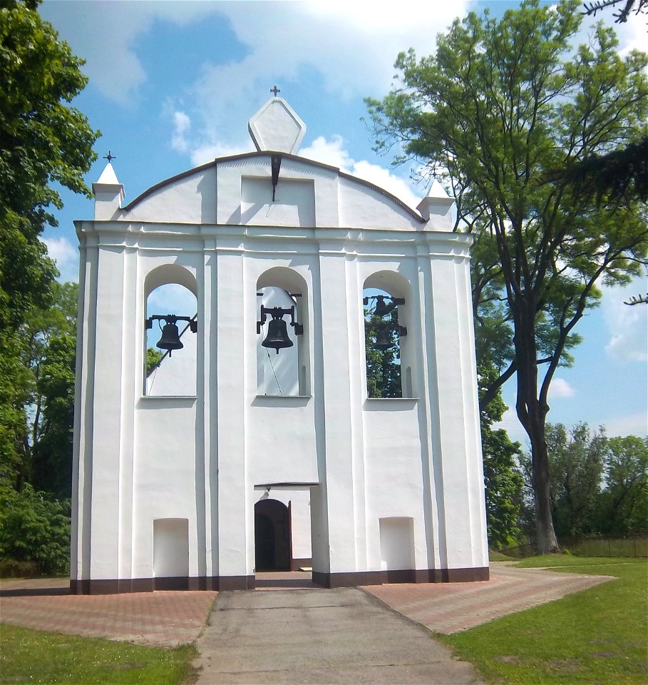 Church gate in Boncza (lubeskie)