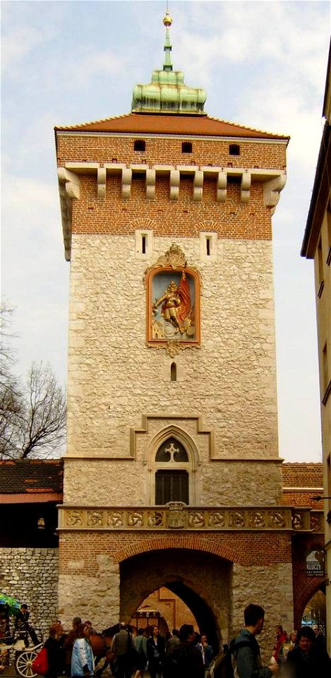 Mariokol, http://pl.wikipedia.org/wiki/Grafika:Brama_Flor.JPG (Brama Floriańska w Krakowie )