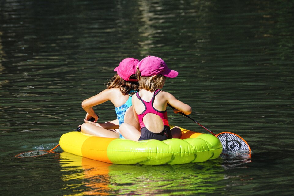 Fun play float air mattress