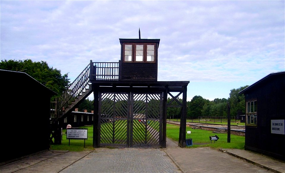 Brama śmierci w KL Stutthof