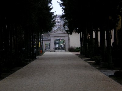 Boze Cialo Cemetery in Poznan. Gate