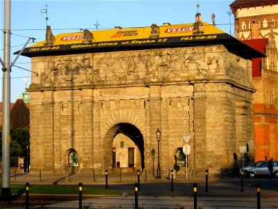 Gdańsk, Poland, Upland-Gate. Willem van den Blocke, 1587-88.