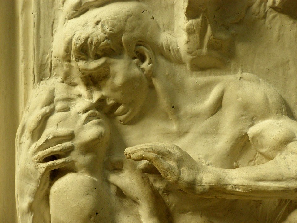 La Porte de l'enfer
Polski:  August Rodin, Brama Piekła, Muzeum Orsay, detal