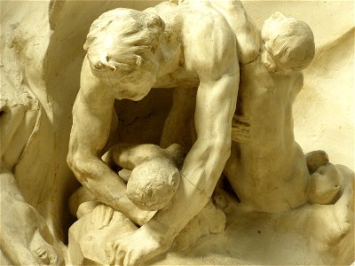 La Porte de l'enfer
Polski:  August Rodin, Brama Piekła, Muzeum Orsay, detal