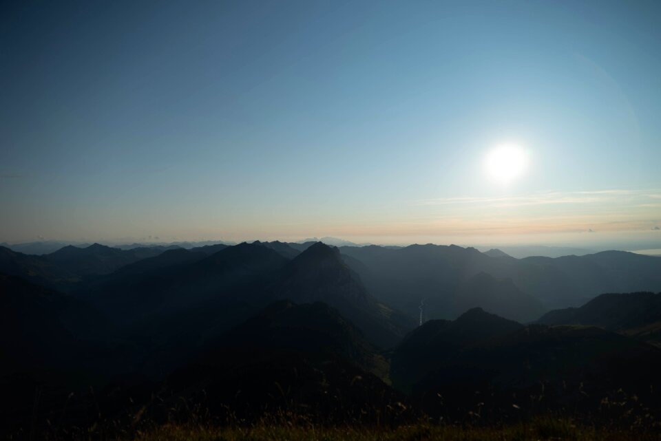 Mountains nature alpine