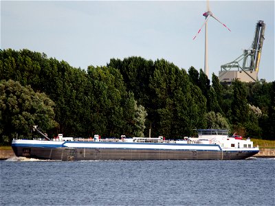 Photographed in the Port of Antwerp, Belgium. photo