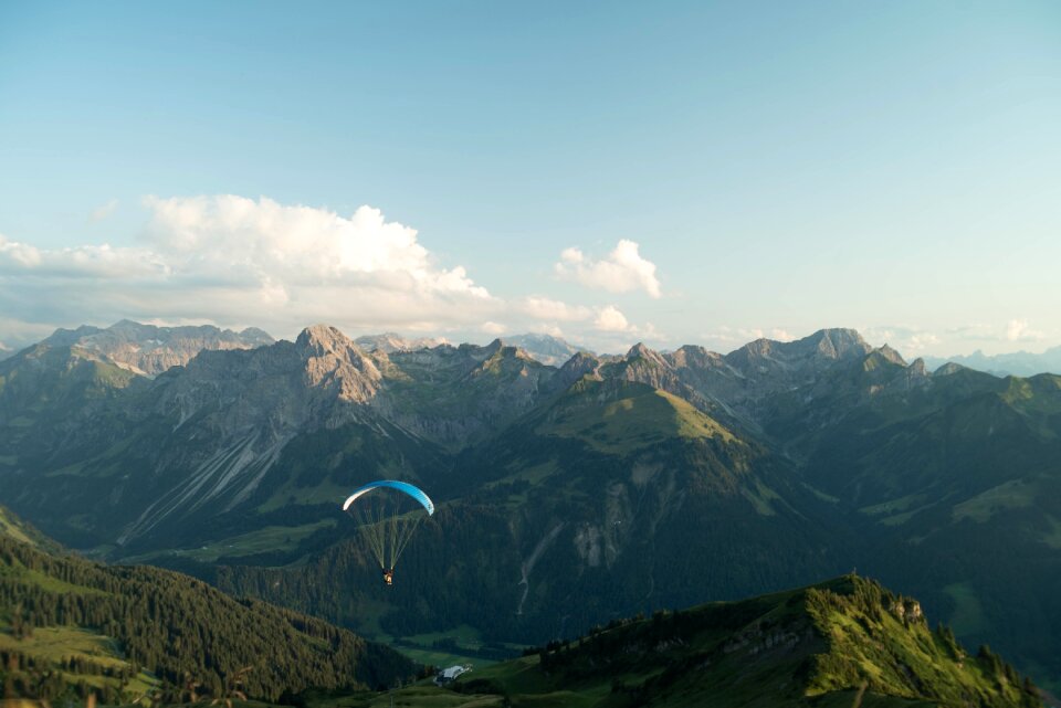 Parachute paragliding paraglider