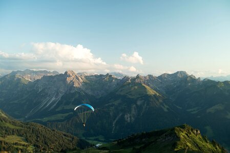 Parachute paragliding paraglider photo