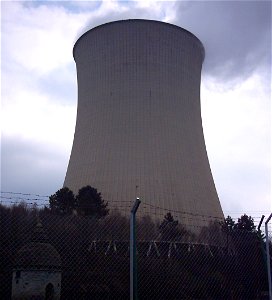 Refrigeration tower of Endesa's coal power plant in As Pontes de García Rodríguez