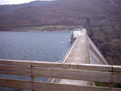 Encoro da Ribeira no concello de As Pontes de García Rodríguez