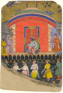 Folio from an illustrated manuscript; Codices