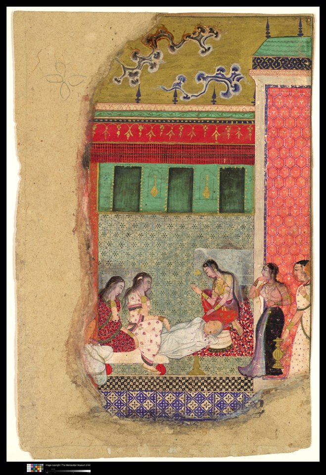 Folio from an illustrated manuscript; Codices