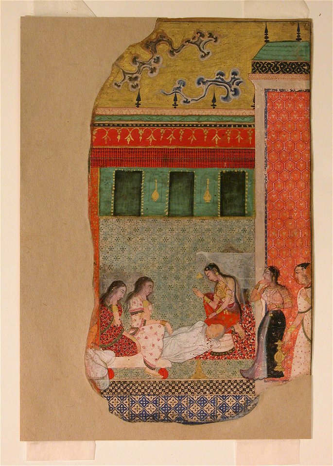 Folio from an illustrated manuscript; Codices