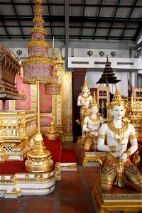 Gallery of Thai Royal Funeral Chariots, National Museum of Thailand, Bangkok. Complete indexed photo collection at WorldHistoryPics.com.
