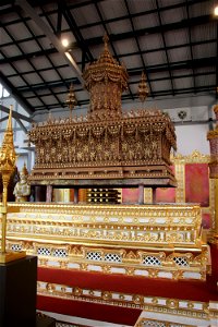 Gallery of Thai Royal Funeral Chariots, National Museum of Thailand, Bangkok. Complete indexed photo collection at WorldHistoryPics.com.