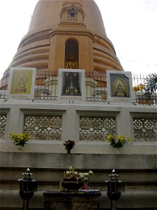 Statue of King Rama IV at Wat Bowonniwet.