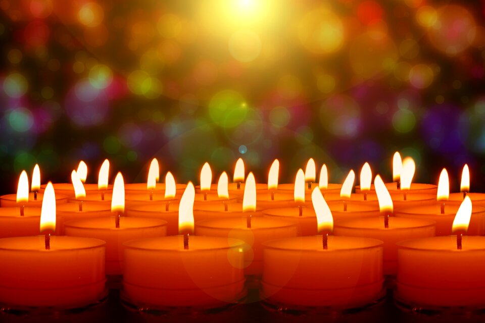 Evening advent christmas