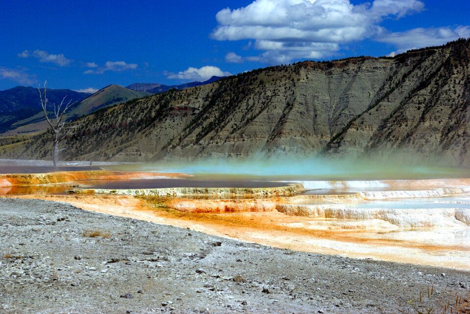 Terrace yellowstone national