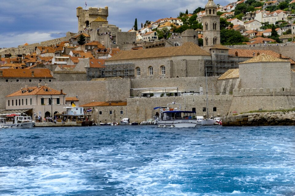 Sea architecture city