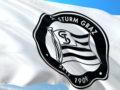 Tipico bundesliga flag sturm graz photo