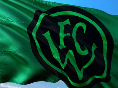 Tipico bundesliga flag wacker innsbruck photo