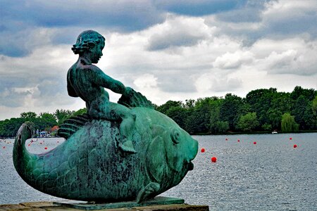 Reiter water art