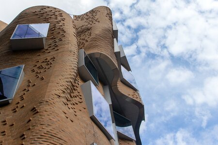 Architecture modern facade