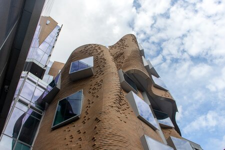 Architecture modern facade