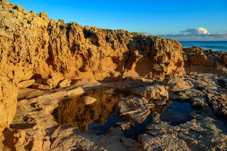 Landscape nature mirroring photo