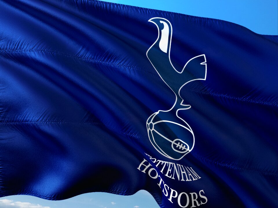 Premier league flag tottenham hotspur