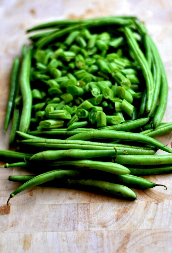 Pole beans food green