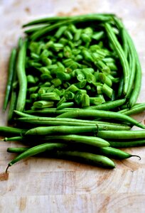 Pole beans food green