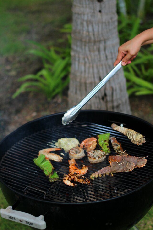 Bbq meat bbq grill
