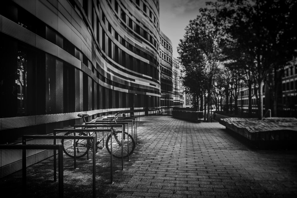Outdoor black white