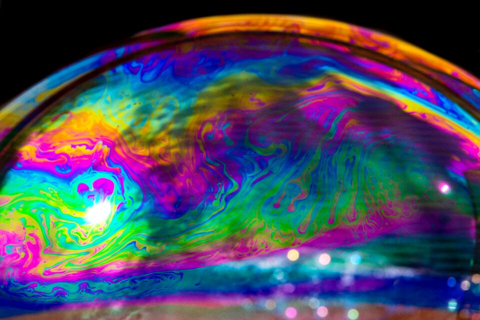 Color colorful iridescent