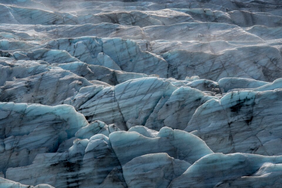 Cold nature landscape