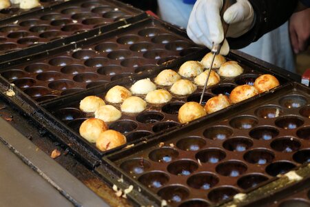 Ball barbecue seafood