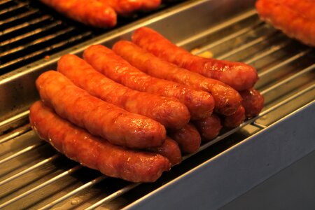 Roast grilled sausage sausage