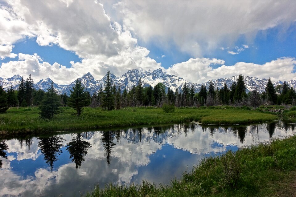 Hiking wyoming tetons