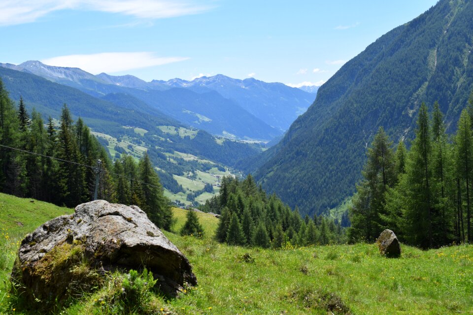 Mountains landscape alps