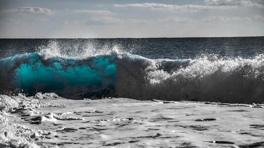 Ocean surf nature