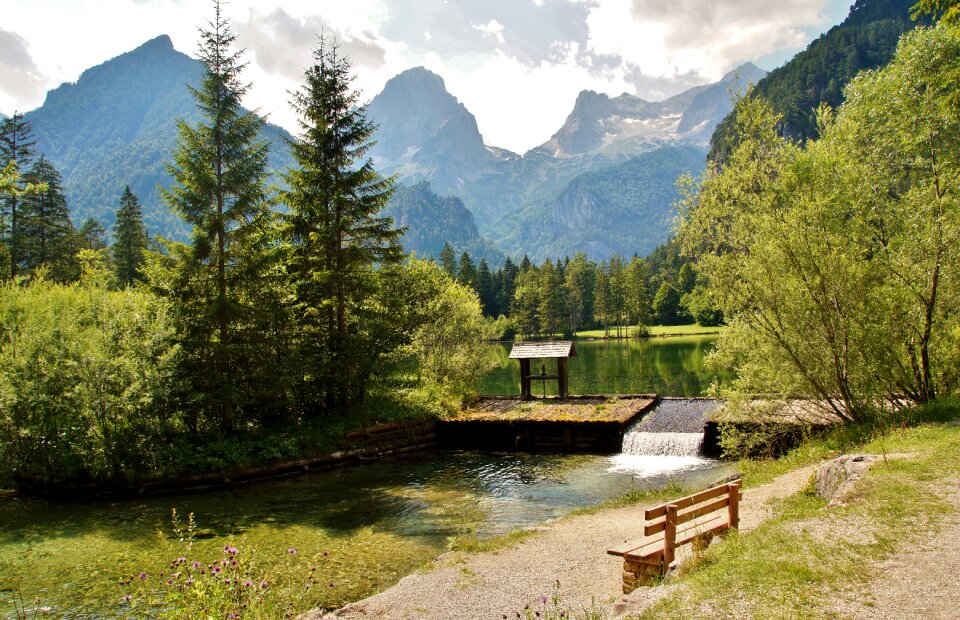 Hinterstoder alps summer