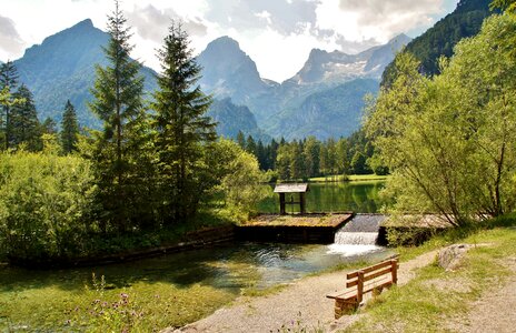 Hinterstoder alps summer